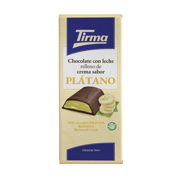 Milk Chocolate filled with Banana Cream