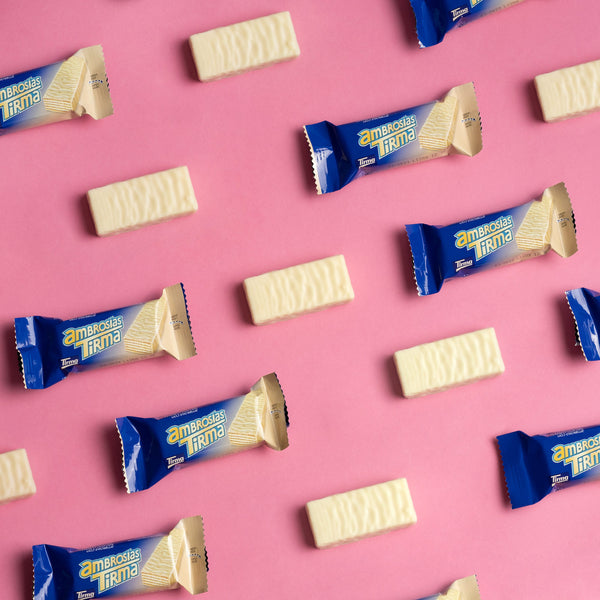 Mini White Chocolate Wafers, 216g