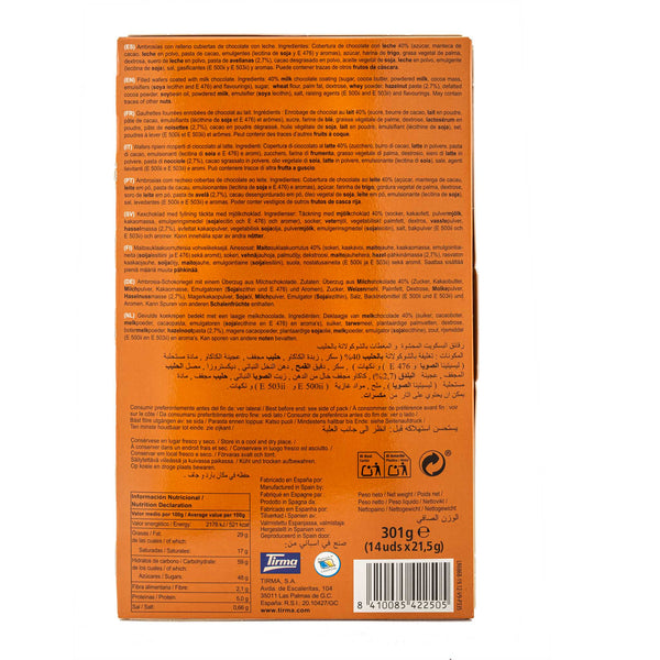 Hazelnut Chocolate Wafers, 301g