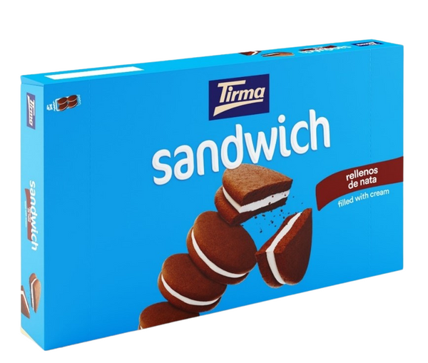 Chocolate Sandwich Biscuits with Cream Filling, 180g