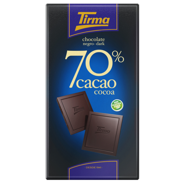 Dark Chocolate 70%, 125g