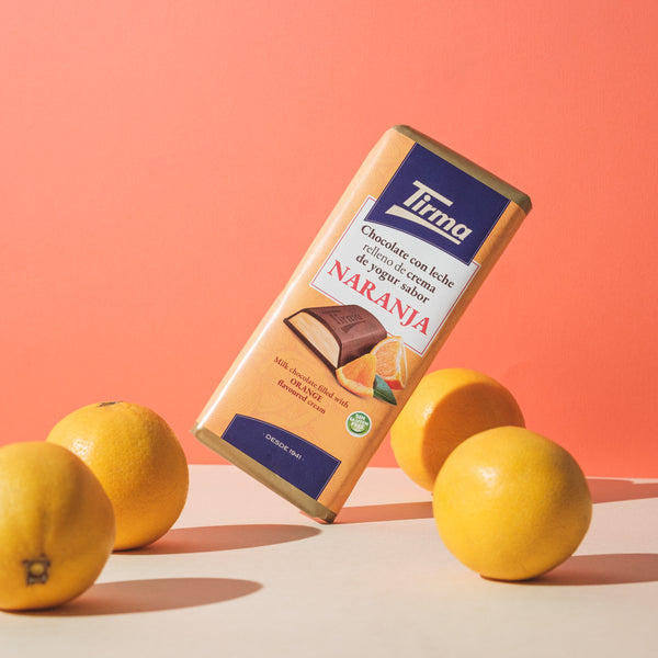 Milk Chocolate filled with Orange Cream