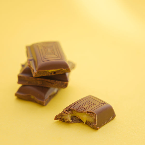 Milk Chocolate filled with Banana Cream