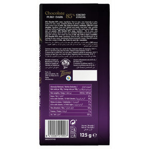 Dark Chocolate 85%, 125g