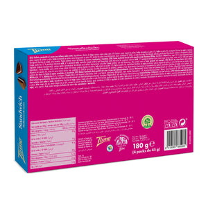 Chocolate Sandwich Biscuits with Cream Filling, 180g
