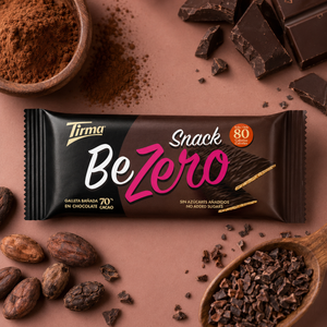 Snack BeZero 70% Dark Chocolate - No Added Sugars 105g