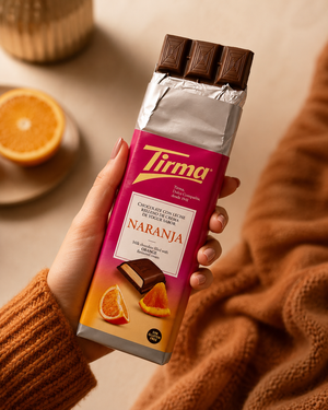 Milk Chocolate filled with Orange Cream