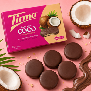 Coconut Biscuits covered in Milk Chocolate, 200g