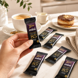 Mini 85% Dark Chocolate Bars, 180g