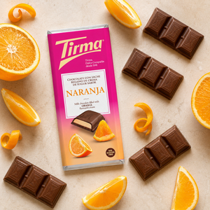 Milk Chocolate filled with Orange Cream
