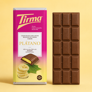 Milk Chocolate filled with Banana Cream