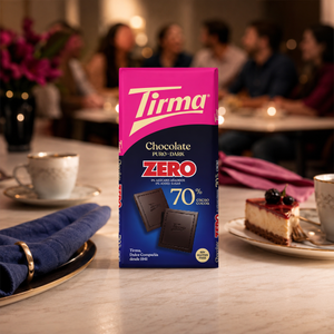 ZERO 70% Dark Chocolate Bar - No Added Sugars 125g