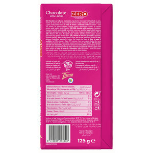ZERO Milk Chocolate Bar - No Added Sugars 125g