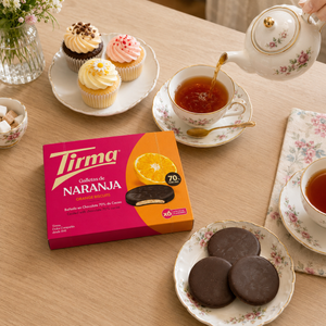 70% Dark Chocolate Orange Biscuits, 200g