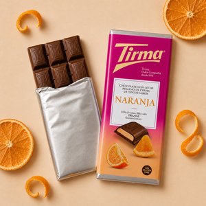 Milk Chocolate filled with Orange Cream