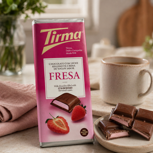 Milk Chocolate filled with Strawberry Cream