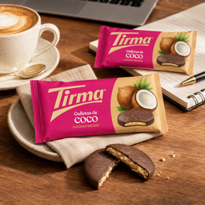 Coconut Biscuits covered in Milk Chocolate, 200g