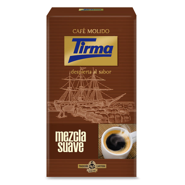 Tirma Soft Ground Blend Coffee 250 g. Spanish coffee made in Spain.